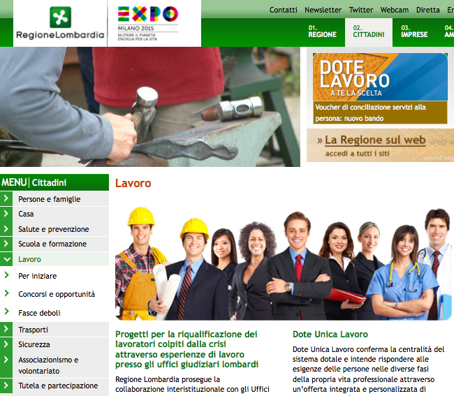 stage lavoro