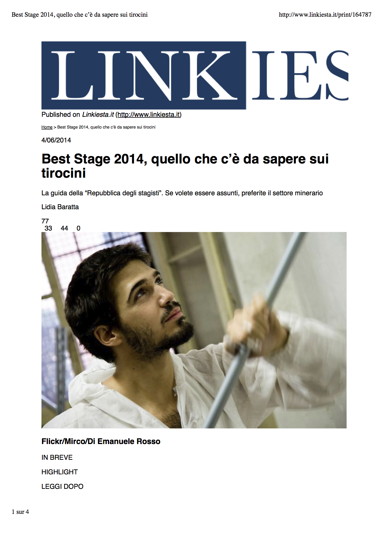 linkiesta stage lavoro